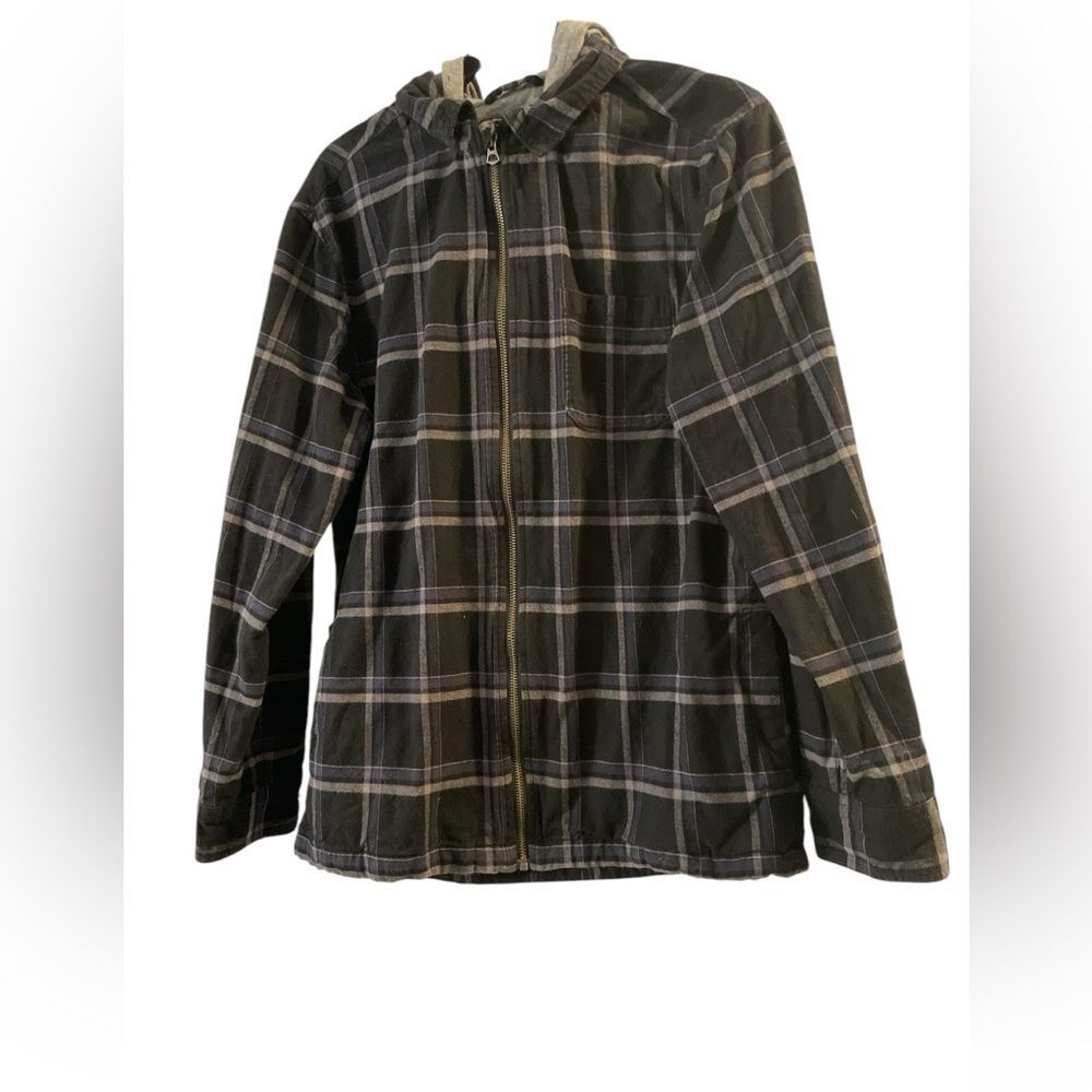 BIXBY NOMAD Maverick Hooded Flannel Shirt Jacket